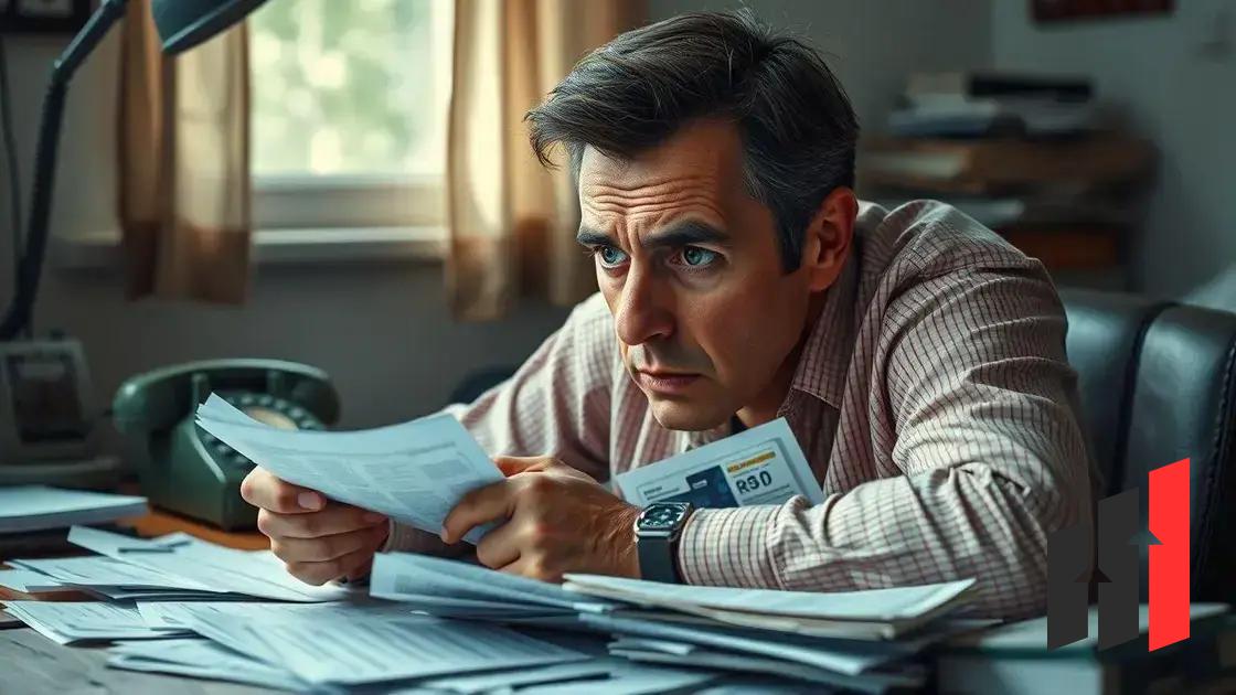common warning signs of falling into debt