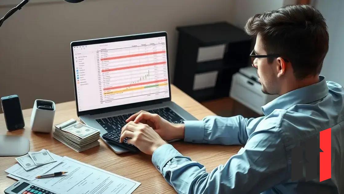 create a realistic budget and stick to it