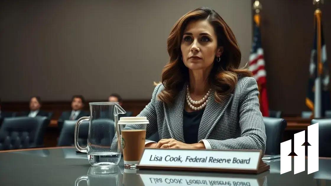 Federal Reserve’s Lisa Cook Claims Clerical Error in Mortgage Case Against Trump