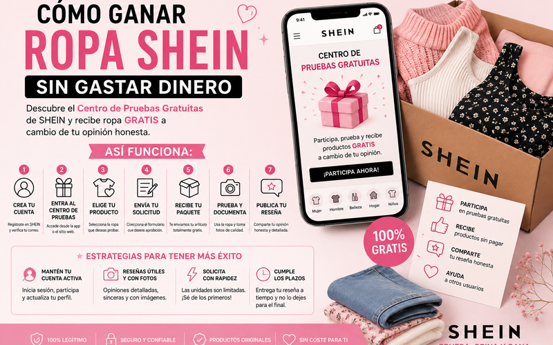 Como Ganar Ropa Shein 🛍️ Si te preguntas cómo ganar ropa SHEIN sin gastar