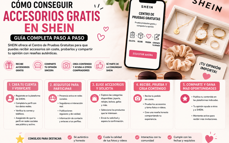 Como Ganar Accesorios Shein